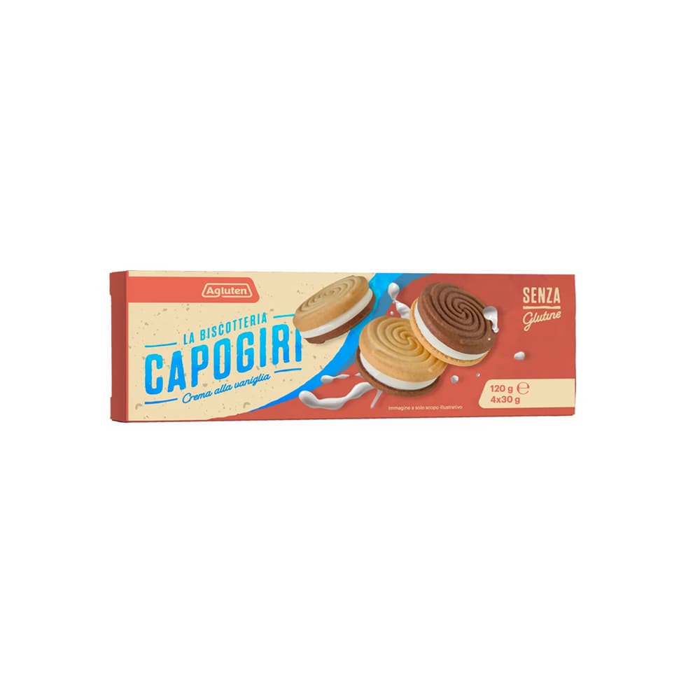 AGLUTEN CAPOGIRI CREMA VANIGLIA 120 G - Farma Nice
