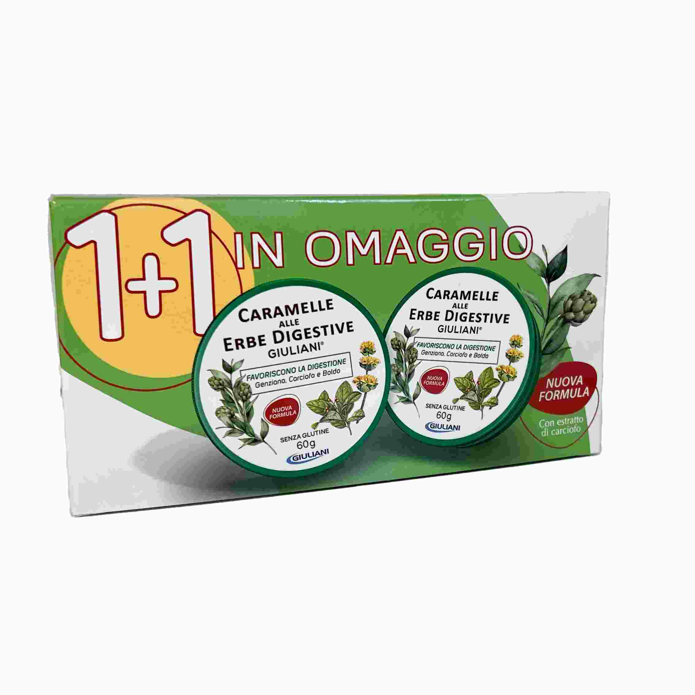 CARAMELLE DIGESTIVE 60 G NUOVA FORMULAZIONE - Farma Nice