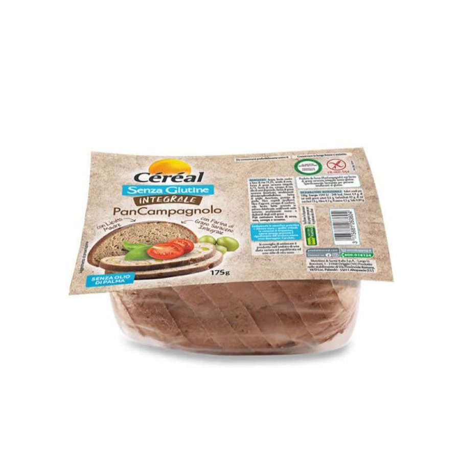 CEREAL SENZA GLUTINE INTEGRALE PAN CAMPAGNOLO 175 G - Farma Nice