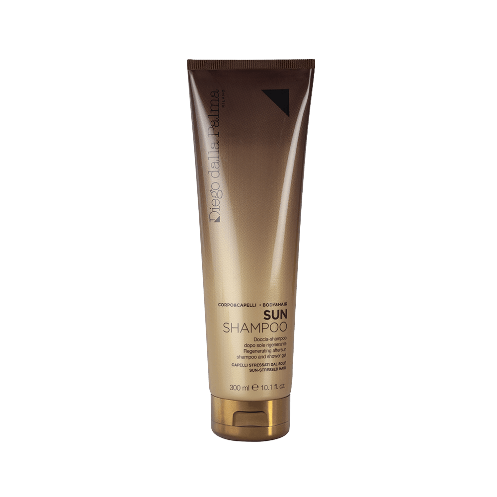 DIEGO DALLA PALMA MILANO SUN SHAMPOO DOCCIA-SHAMPOO DOPO SOLE RIGENERANTE CORPO E CAPELLI 300 ML - Farma Nice