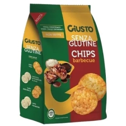 GIUSTO SENZA GLUTINE CHIPS BARBECUE 40 G - Farma Nice