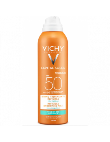 IDEAL SOLEIL SPRAY INVISIBLE SPF50 200 ML - Farma Nice