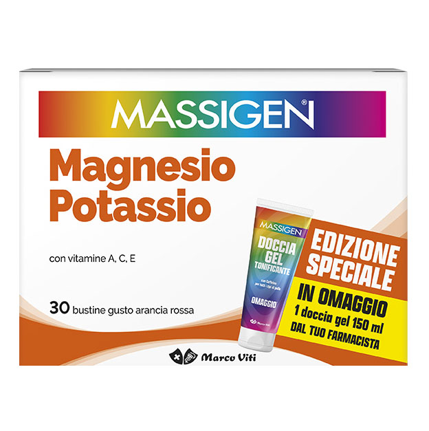MASSIGEN MAGNESIO POTASSIO 30 BUSTINE EDIZIONE SPECIALE 2026