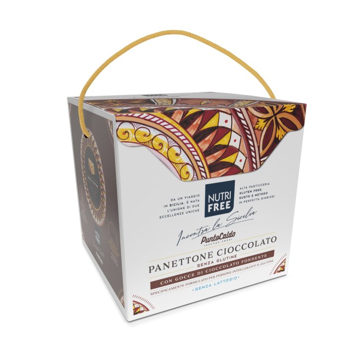 NUTRIFREE PANETTONE CIOCCOLATO 450 G - Farma Nice