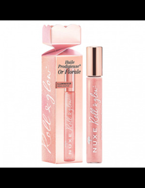 NUXE CRACKER HUILE PRODIGIEUSE OR FLORALE ROLL&GLOW 8 ML - Farma Nice