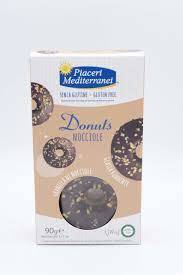 PIACERI MEDITERRANEI DONUTS NOCCIOLE 90 G - Farma Nice