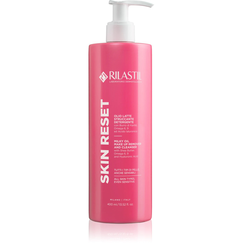 RILASTIL SKIN RESET OLIO LATTE STRUCCANTE DETERGENTE 400 ML - Farma Nice