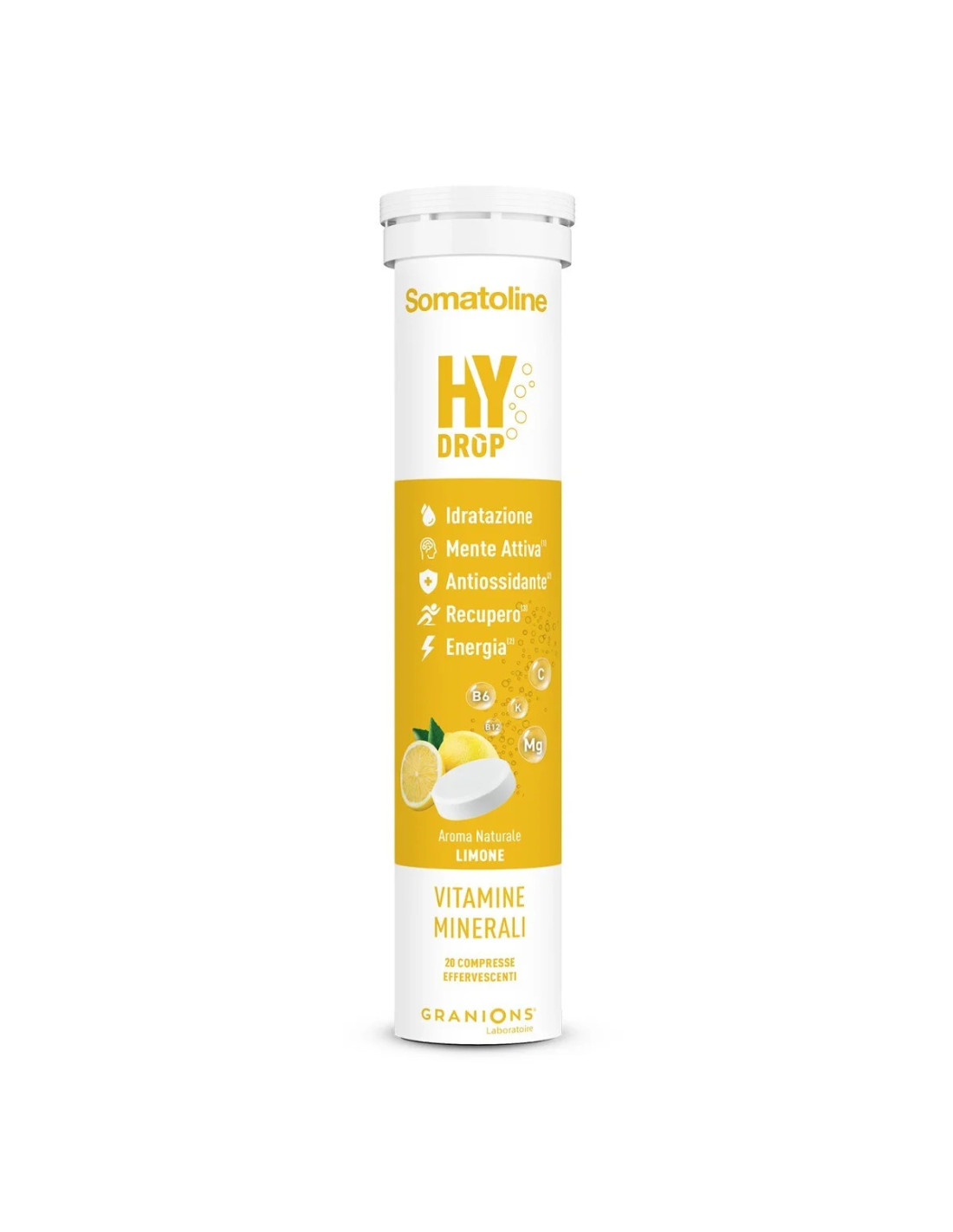 SOMATOLINE HYDROP LIMONE 20 COMPRESSE EFFERVESCENTI - Farma Nice