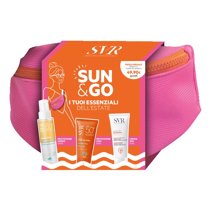 SUN SECURE SET SUMMER 2025 CICAVIT+ CARE 40ML + SUN SECURE BLUR SPF50+ 50ML + SUN SECURE EAU SOLAIRE SPF50+ 100ML - Farma Nice