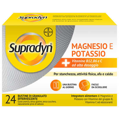 SUPRADYN MAGNESIO/POTASSIO 24 BUSTINE - Farma Nice