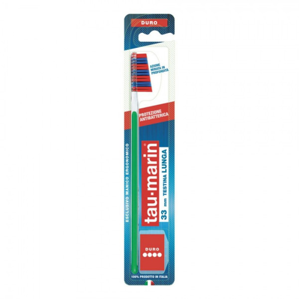 TAUMARIN SPAZZOLINO SCALARE 33 DURO CON ANTIBATTERICO - Farma Nice