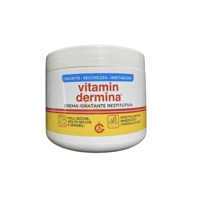 VITAMINDERMINA CREMA IDRATANTE RESTITUTIVA 400 ML - Farma Nice