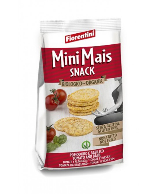BIO MINI MAIS SNACK AL POMODORO E BASILICO 50 G - Farma Nice