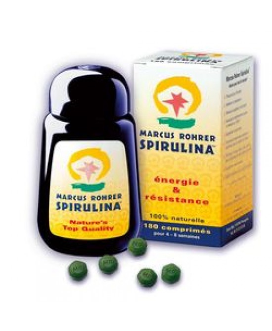 SPIRULINA MARCUS ROHRER 180 COMPRESSE - Farma Nice