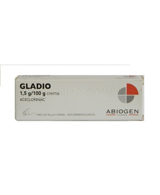 GLADIO*CREMA 50G 1,5G/100G - Farma Nice