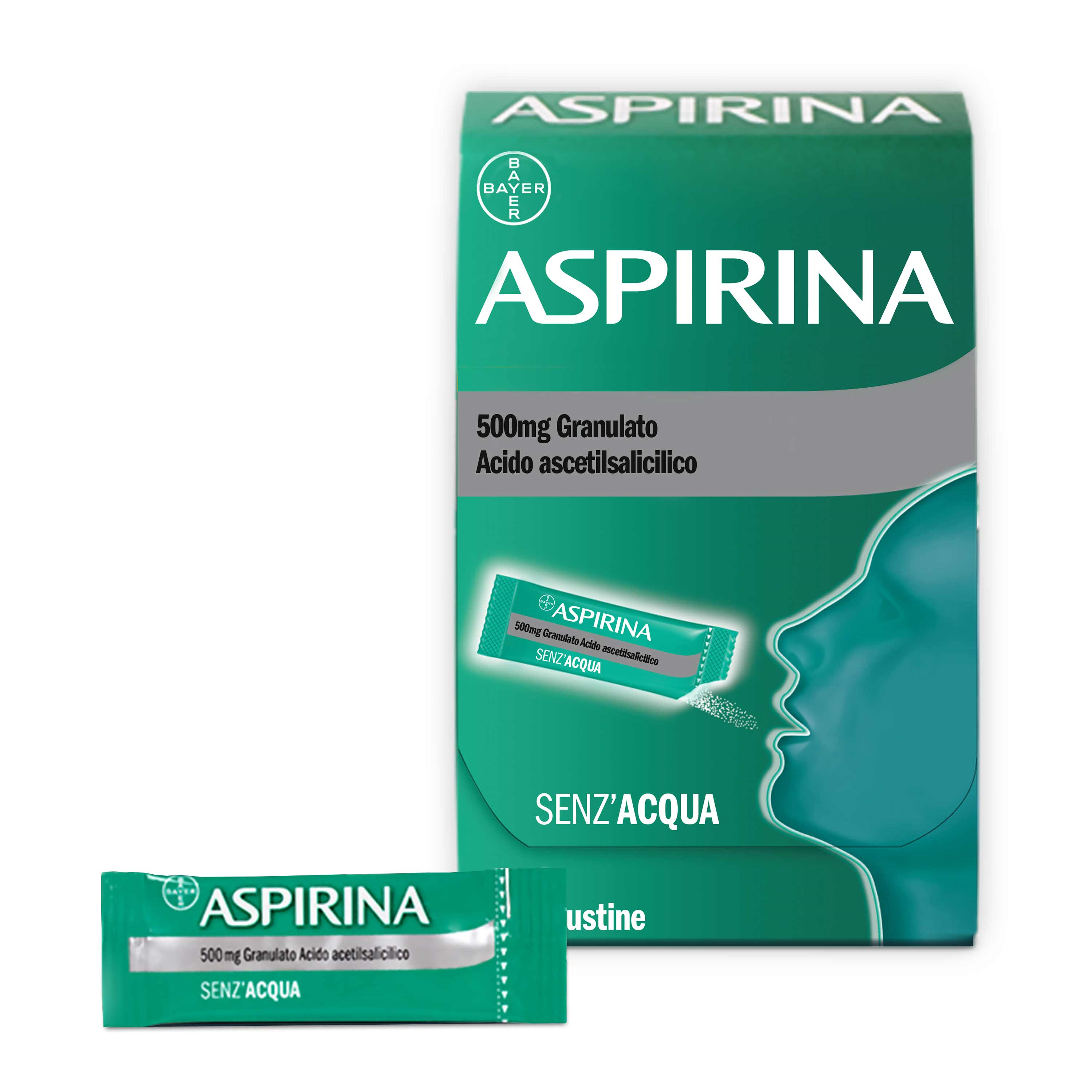 ASPIRINA*OS GRAT 10BUST 500MG - Farma Nice