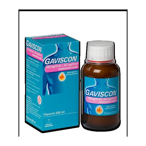 GAVISCON*OS 500MG+267MG/10ML - Farma Nice