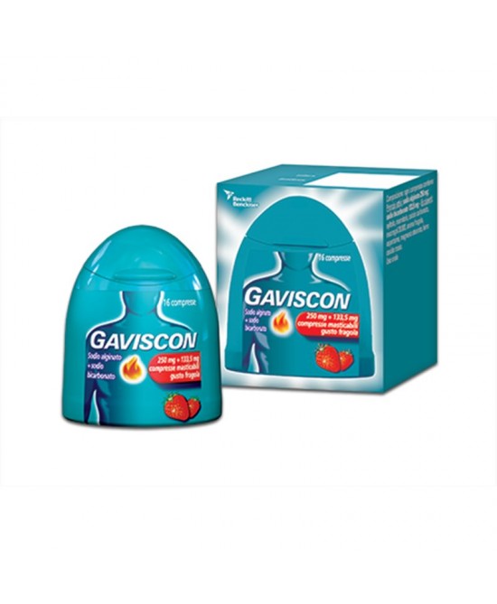 GAVISCON*16CPR FRAG250+133,5MG - Farma Nice