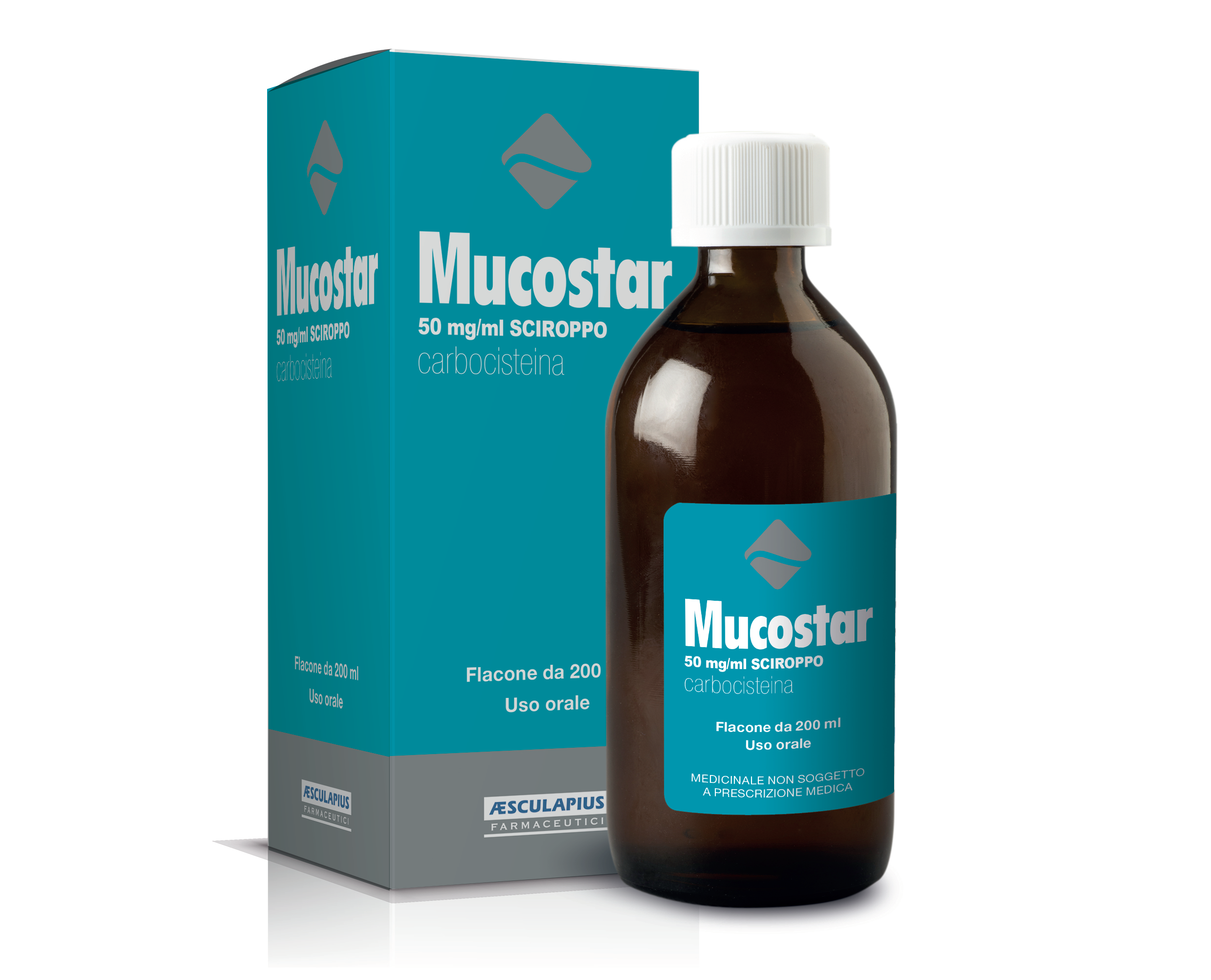 MUCOSTAR*SCIR FL 200ML 50MG/ML - Farma Nice