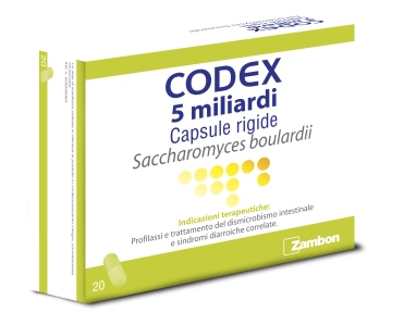CODEX*20CPS 5MLD 250MG BLISTER - Farma Nice