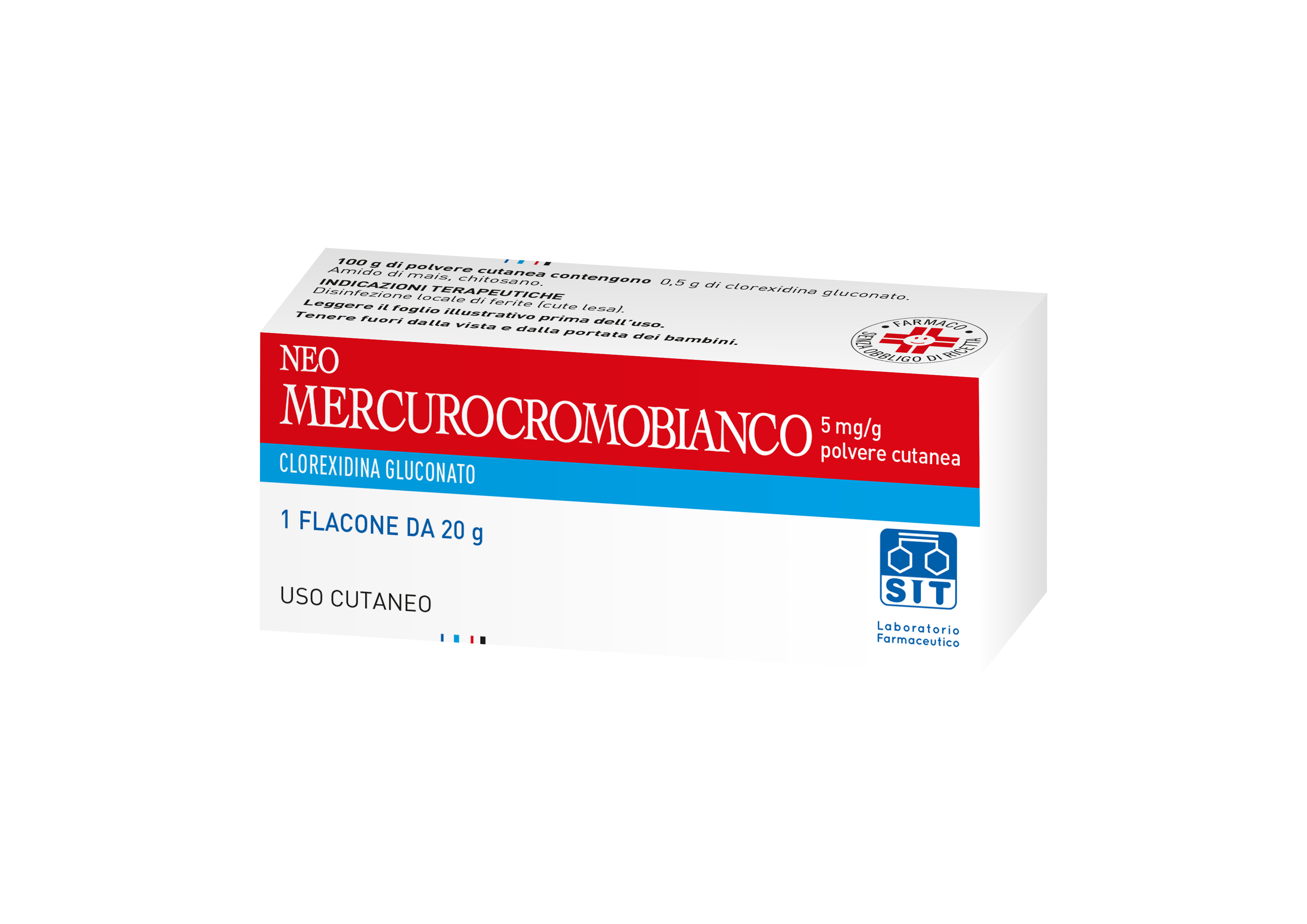 NEOMERCUROCROMO BIANCO*POLV20G - Farma Nice