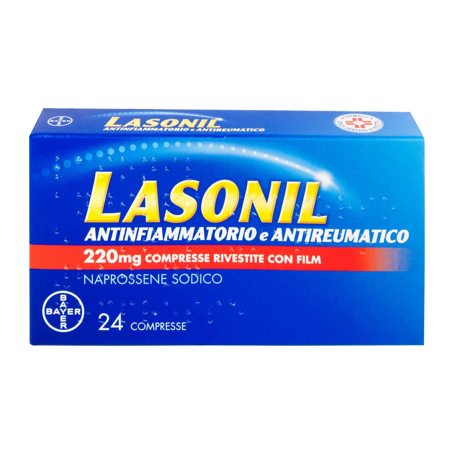 LASONIL ANTINFIAMM*24CPR 220MG - Farma Nice