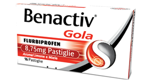 BENACTIV GOLA*16PASTL LIM MIEL - Farma Nice