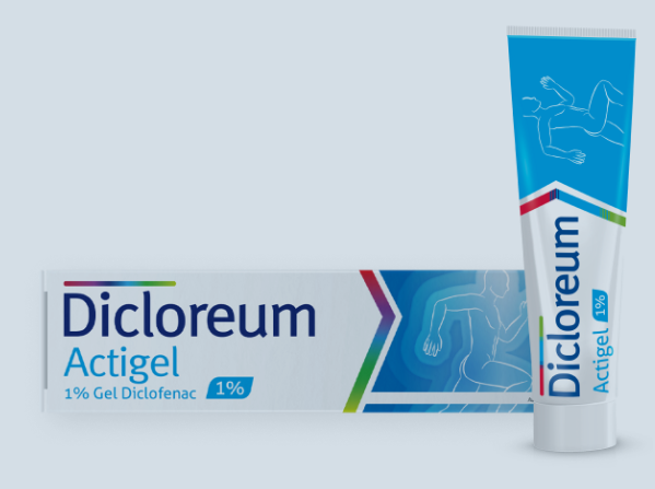 DICLOREUM ACTIGEL*GEL 50G 1% - Farma Nice