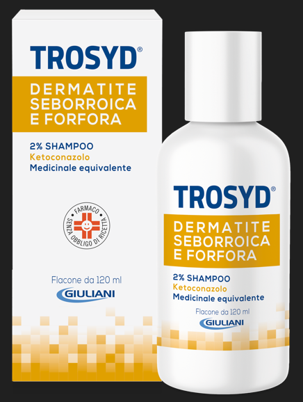 TROSYD DERMATITE SEB*SH120ML2% - Farma Nice