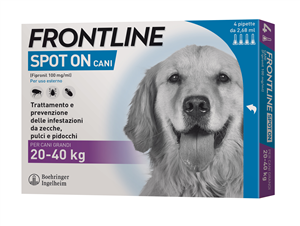 FRONTLINE*4PIP 20-40KG CANI - Farma Nice
