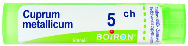 CUPRUM METALLICUM 5 CH GRANULI - Farma Nice