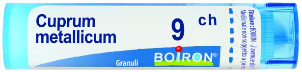 CUPRUM METALLICUM 9 CH GRANULI - Farma Nice