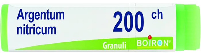 ARGENTUM NITRICUM 200 CH GLOBULI 1G - Farma Nice