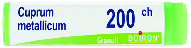 CUPRUM METALLICUM 200 CH GLOBULI - Farma Nice