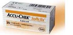 LANCETTE PUNGIDITO ACCU-CHEK SOFTCLIX 25 PEZZI - Farma Nice