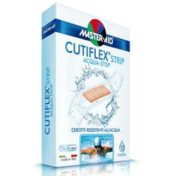 CEROTTO MASTER-AID CUTIFLEXMED STRIP TRASPARENTE IMPERMEABILE SUPPORTO IN POLIURETANO MEDIO 10 PEZZI - Farma Nice