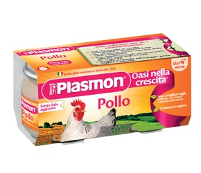 PLASMON OMOGENEIZZATO POLLO 120 G X 2 PEZZI - Farma Nice