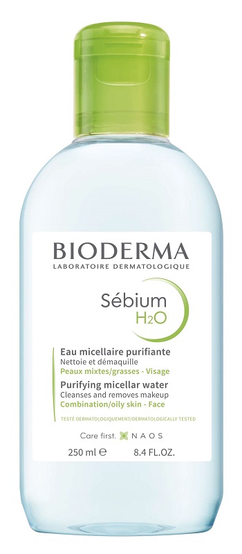 SEBIUM H2O ACQUA MICELLARE DETERGENTE PURIFICANTE 250 ML - Farma Nice