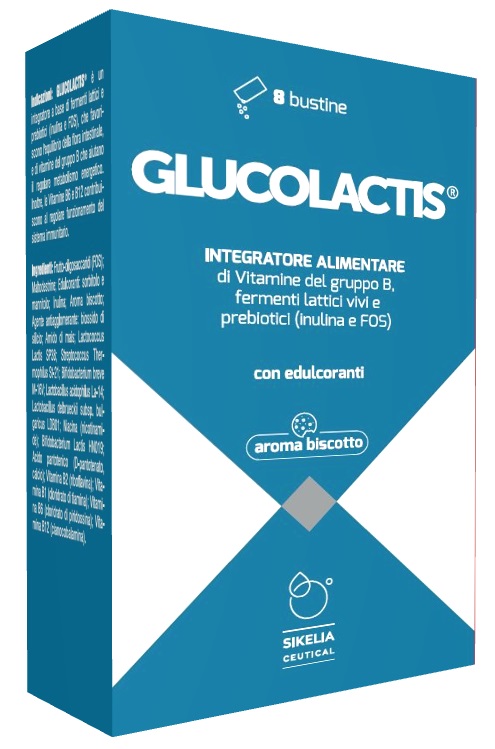 GLUCOLACTIS 8 BUSTINE AROMA BISCOTTO - Farma Nice