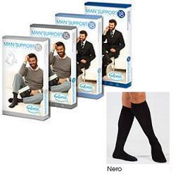 MAN SUPPORT 18 COTONE GAMBALETTO 18 NERO 3 - Farma Nice