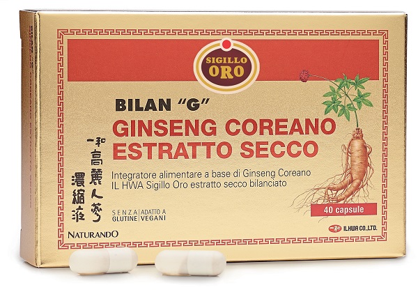 GINSENG BILAN-G 40 CAPSULE - Farma Nice