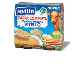 MELLIN PAPPA COMPLETA VITELLO 250 G 2 PEZZI - Farma Nice