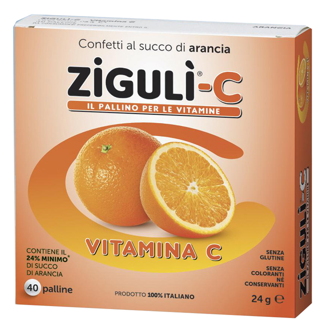 ZIGULI C ARANCIA 40 CONFETTI 24 G - Farma Nice