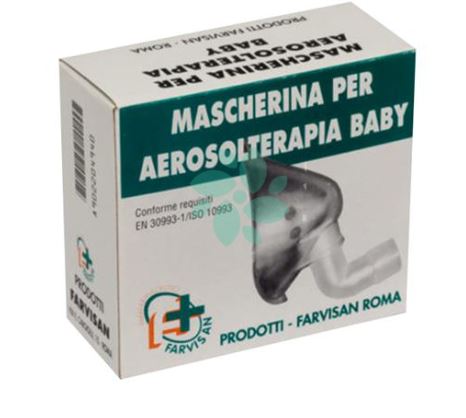 MASCHERA PEDIATRICA. RICAMBIO PER AEROSOLTERAPIA - Farma Nice