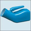 PAPPAGALLO PER UOMO IN PEHD CON SCALA GRADUATA NEW LINE - Farma Nice