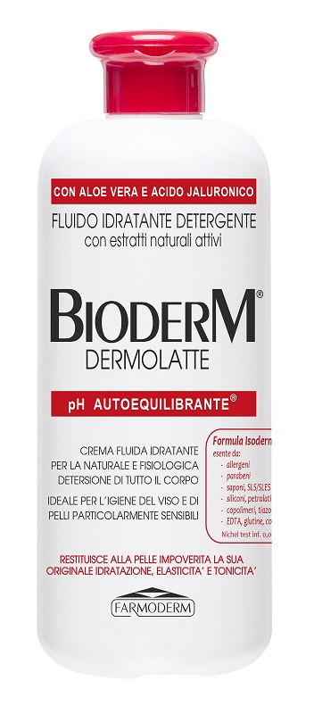 BIODERM DERMOLATTE PH AUTOEQUILIBRANTE 500 ML - Farma Nice