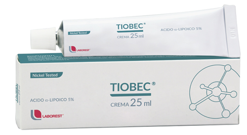 TIOBEC CREMA ACIDO LIPOICO 5% 25 ML - Farma Nice