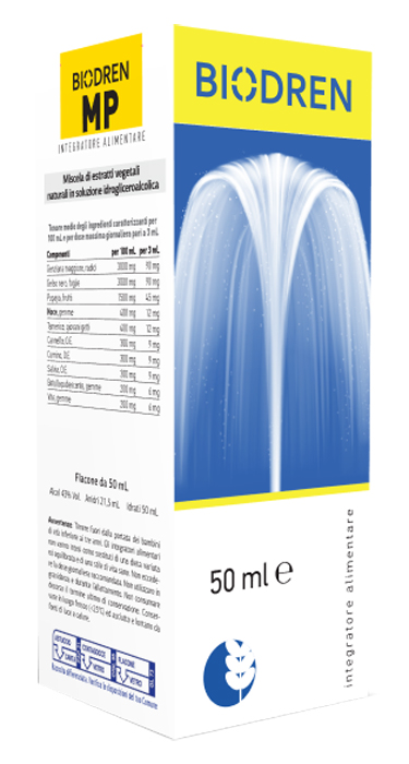BIODREN M-P SOLUZIONE IDROALCOLICA 50 ML - Farma Nice