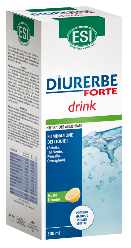 ESI DIURERBE FORTE DRINK LIMONE 500 ML - Farma Nice