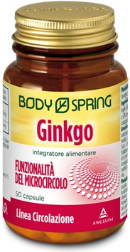 BODY SPRING GINKGO BILOBA 50 CAPSULE - Farma Nice